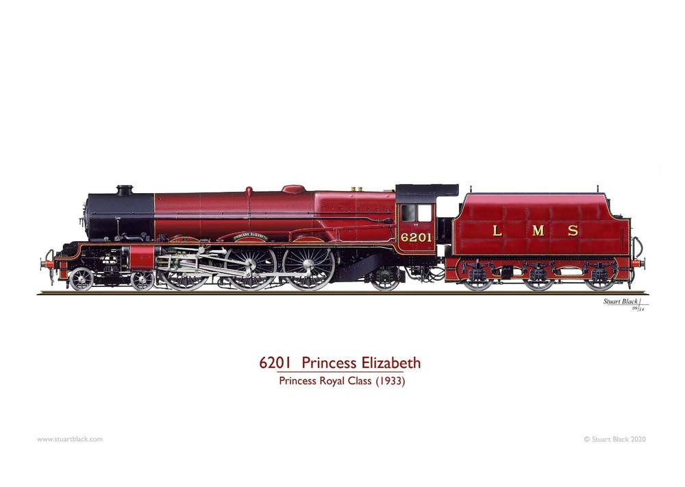 6201 Princess Elizabeth - Precision Art Print - NEW