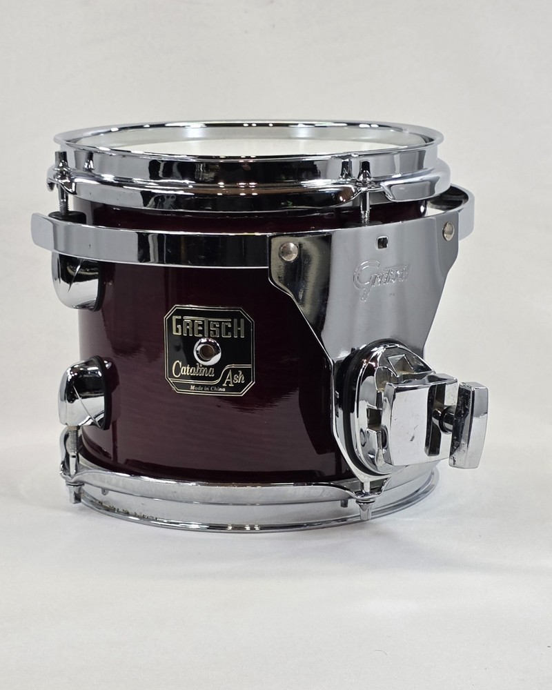 Gretsch Catalina Ash 8" Tom -Red Lacquer Finish