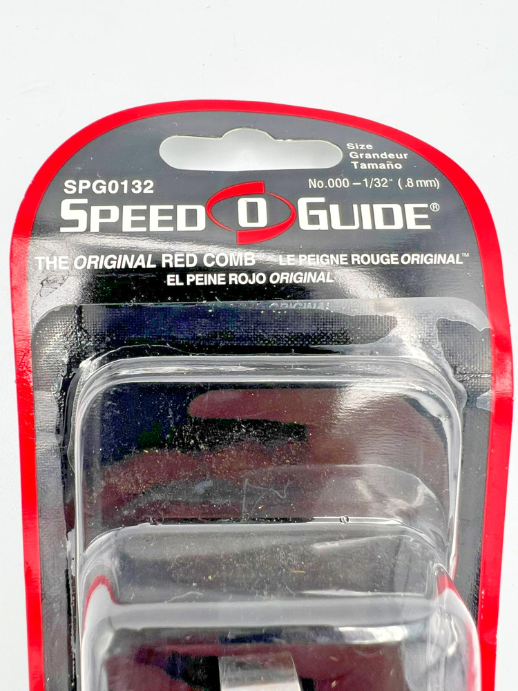SPEED O GUIDE Universal Attachment Comb Guards Size OOO, 1/32"