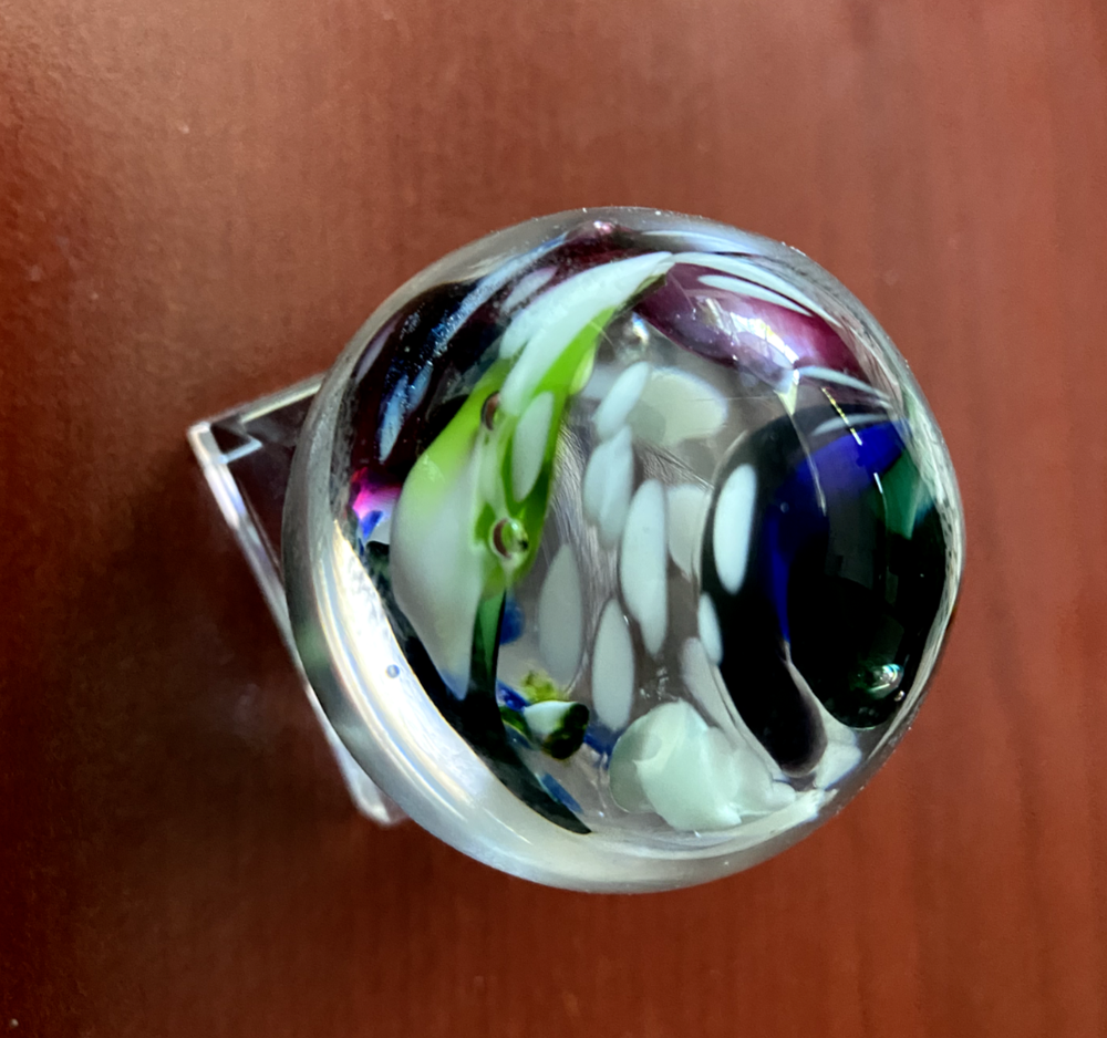 Ray Anderson Swirled Marble 1.55" circa 1997