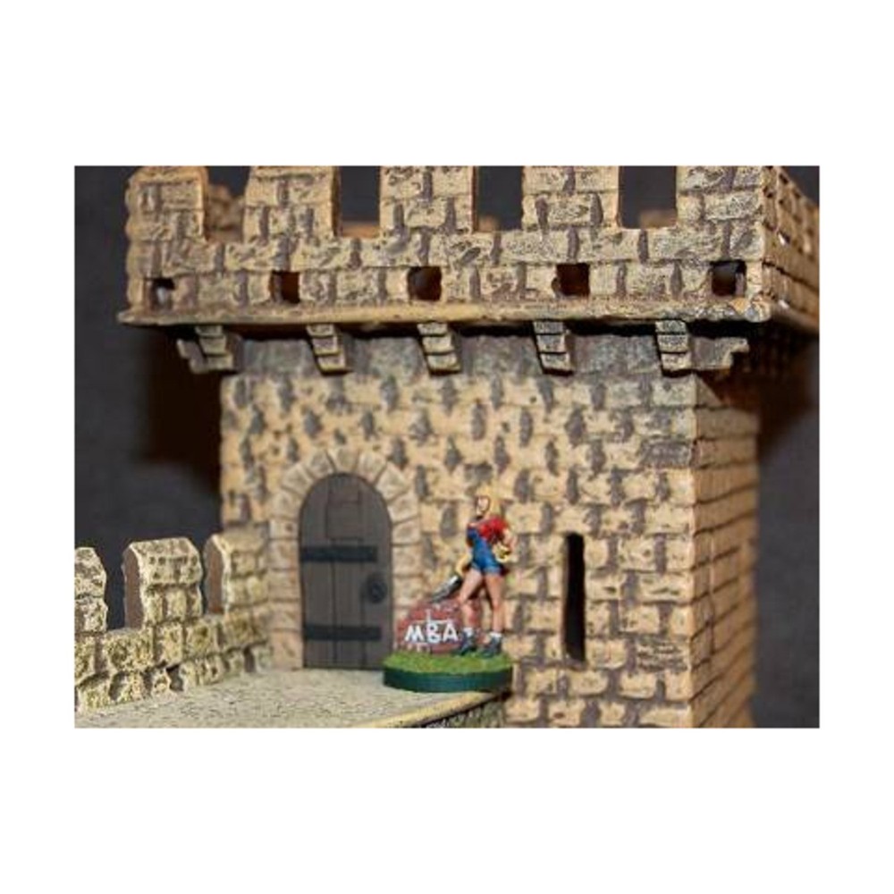 MBA Castle 25mm Stick-On Castle Doors Pack New