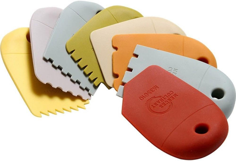 8-Piece Multicolor Silicone Plating Wedge Set