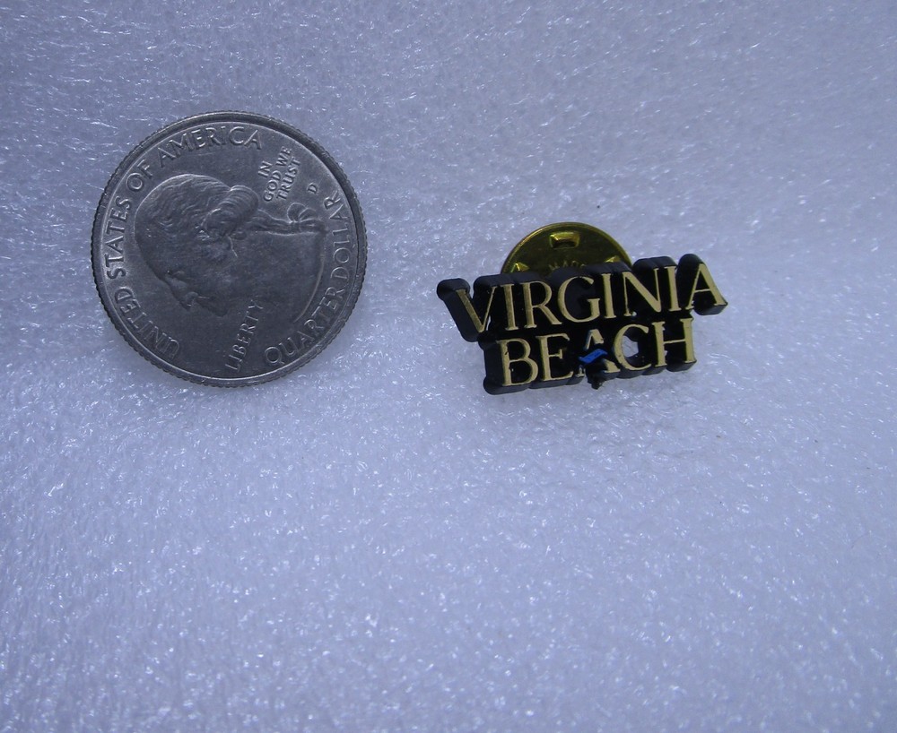 Virginia Beach Virginia Plastic Pin