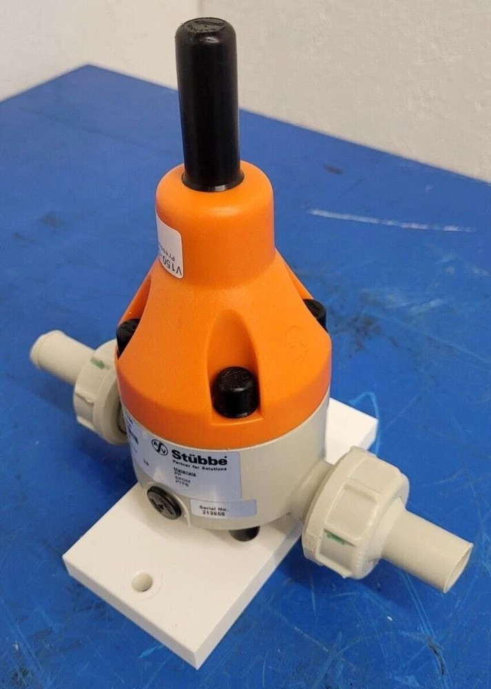 Stubbe DMV755 Liquid / Water Pressure Reducing Regulator 1-9 bar PP EPDM PTFE