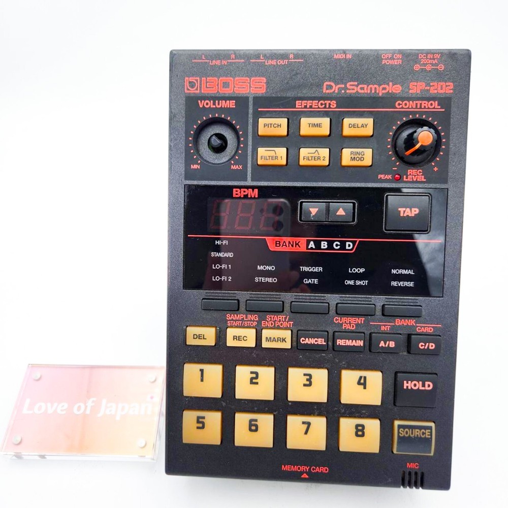 BOSS SP-202 Dr. Sample Sampler Looper Drum Machine Roland Working