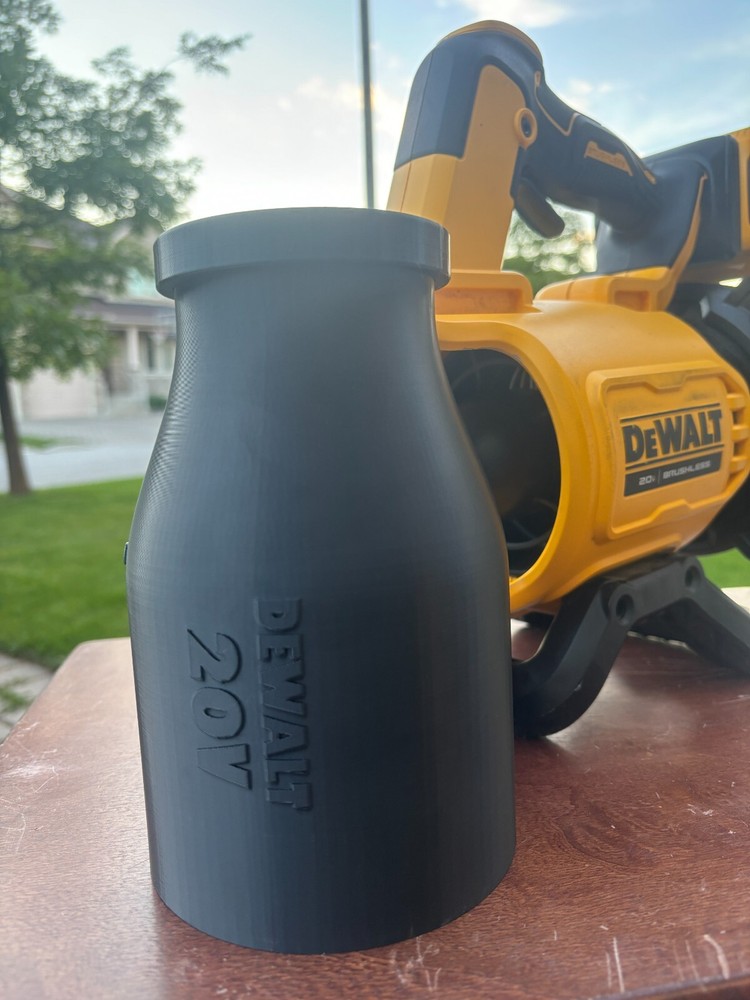 Compact Short Nozzle For DeWalt 20V DCBL722 Leaf Blower