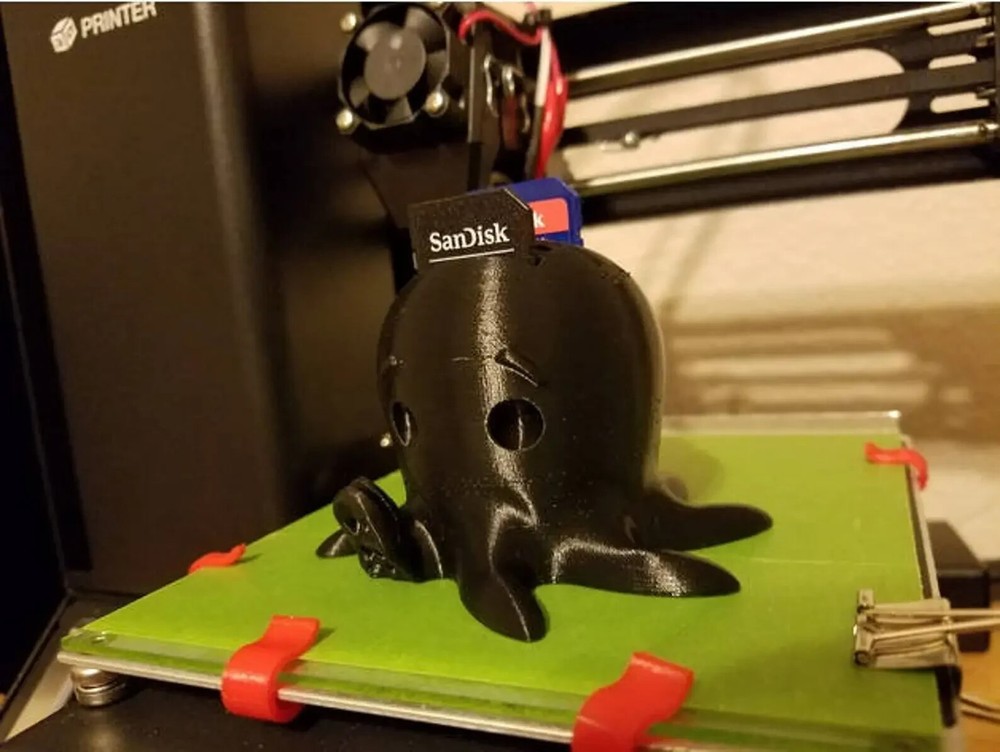 Octopus SD Card Holder