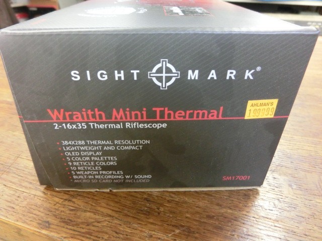 Sightmark Wraith Mini Thermal--2-16 x 35