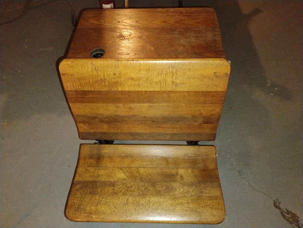 American SF Co. Student Desk #3 Cast Iron Base