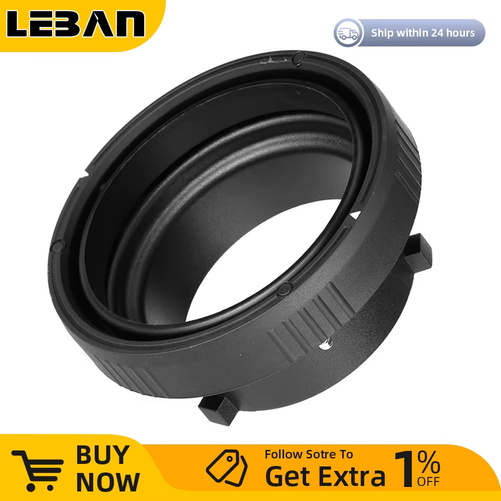 Bowens To Elinchrom Mount Ring Interchangeable Speedring Adapter Flash Strobe