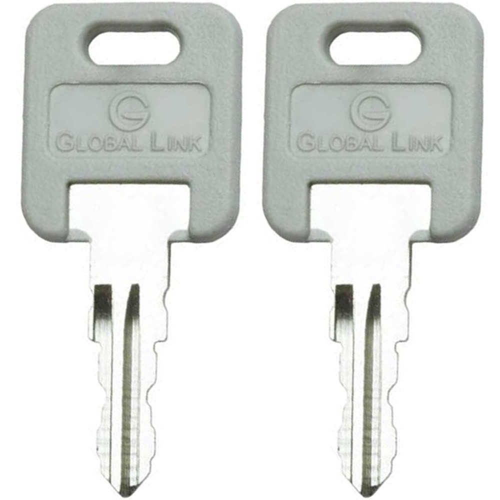 Global Link GREY Replacement RV Lock Key G391 for Compartment Storage