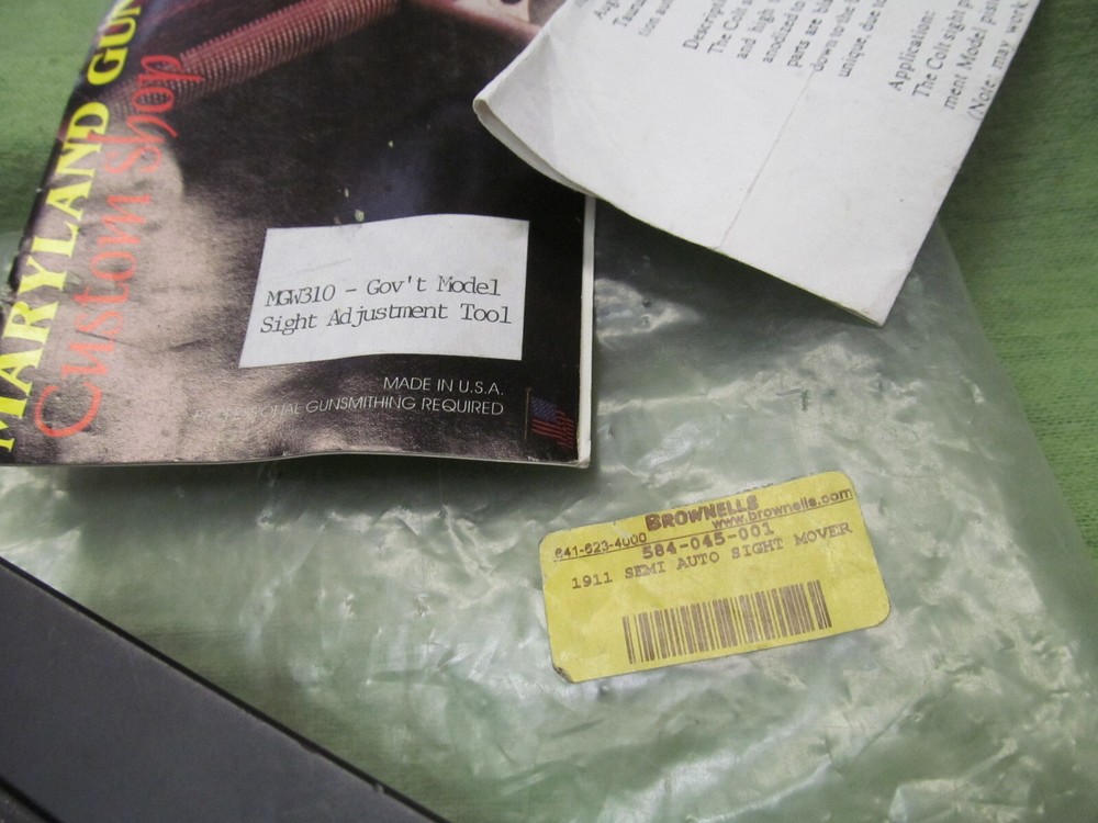 Colt Sight Pusher Tool - Good Used Condition - See Pics