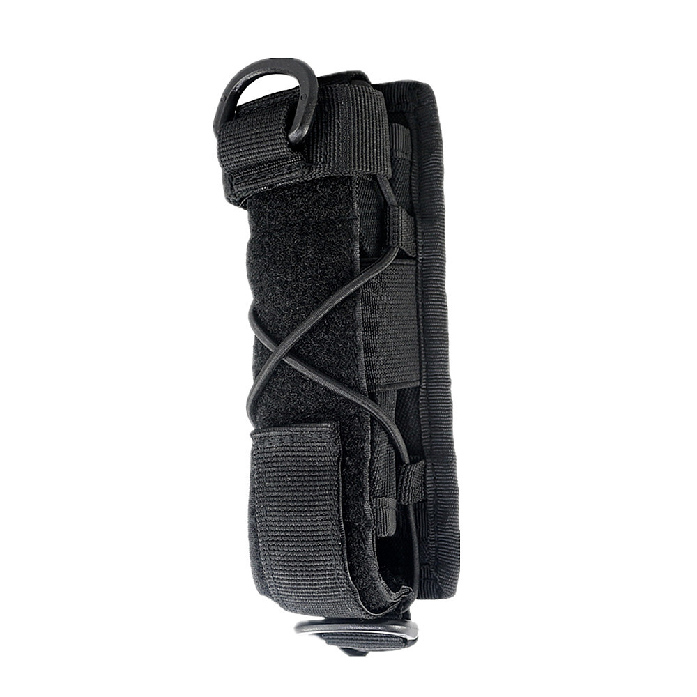 Molle Flashlight Holder with Open-top MOLLE Strap Vertical & Horizontal Carrying