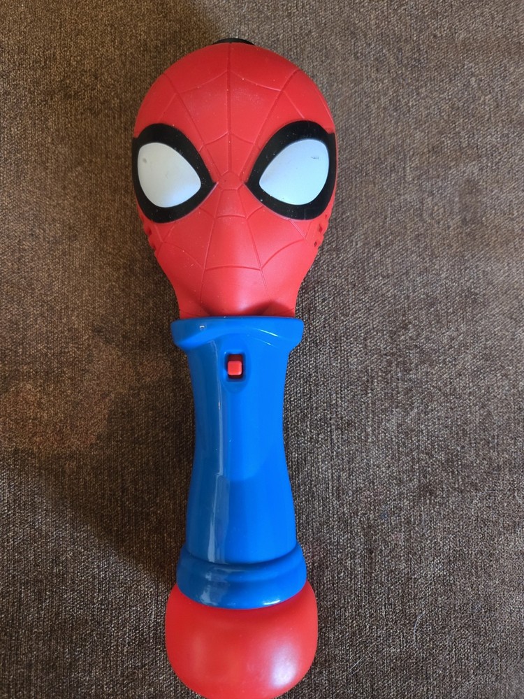 Spiderman Bubble Wand 3aaa Batteries Tested Works