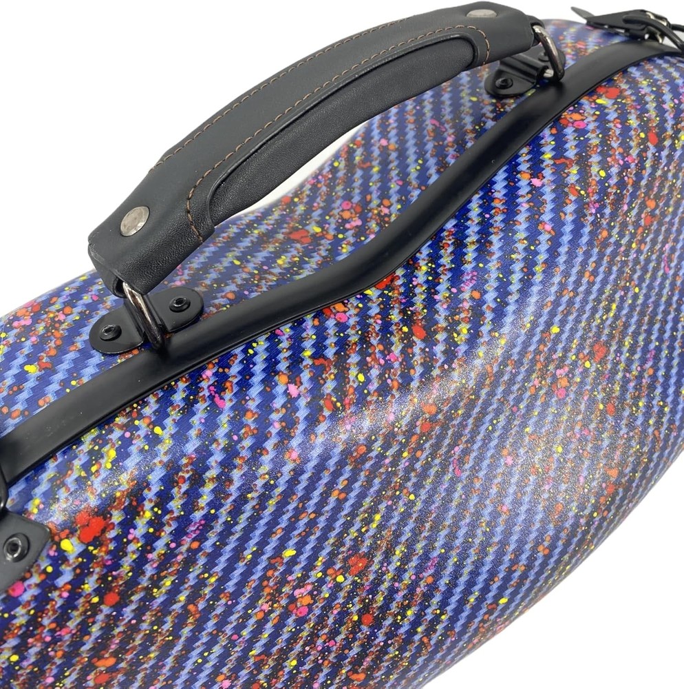 Violin Case 4/4 with Handle,Straps Lightweight Waterproof Hard Shell