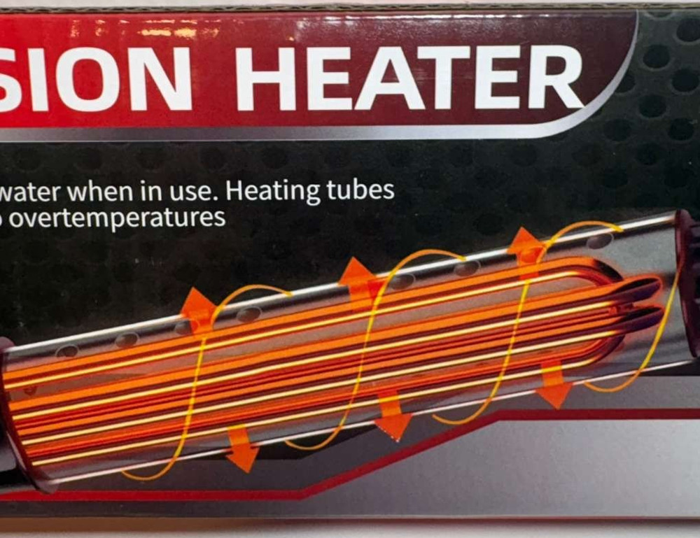 COITUER KOIRE Portable Water Heater For Buckets Tubs 2000W Immersion Heater Wit