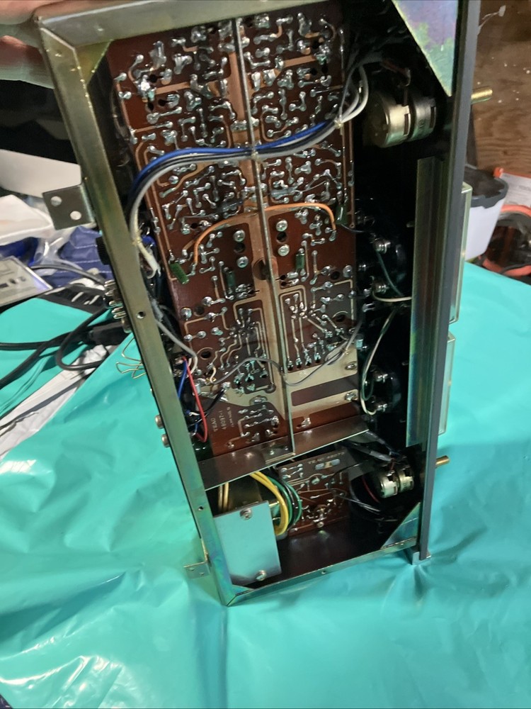 Teak Model RA-40S Stereo Record Amplifier (Working).