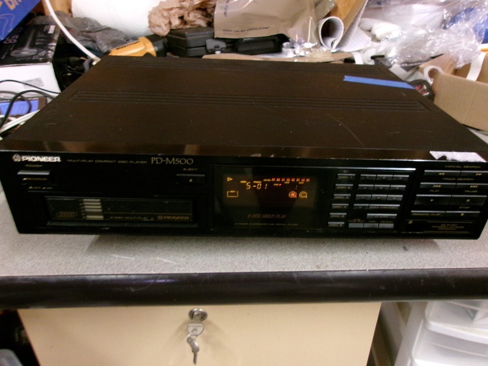 Pioneer Multi-play Compact Disc Player PD-M500 Tested Works  Bottom