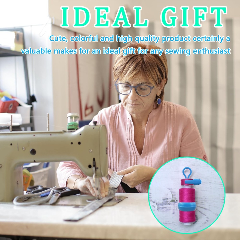 Bobbin Thread Spool Savers 40 PCS Sewing Thread Spool Organizer Holders