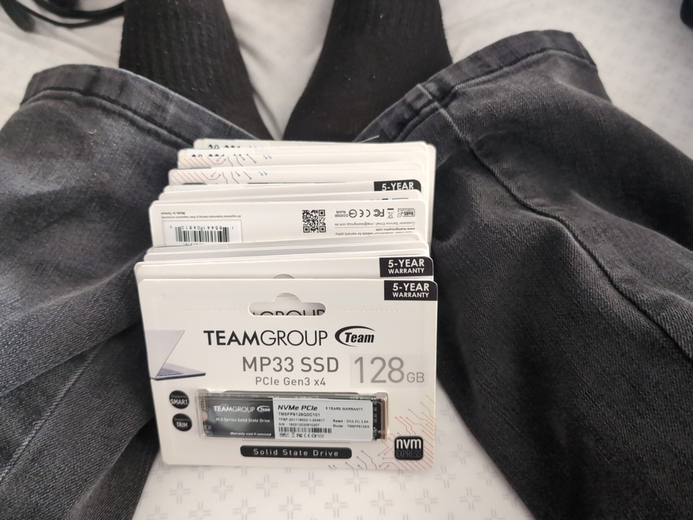 Team group MP33 SSD PCIe Gen3x4 M.2 128GB