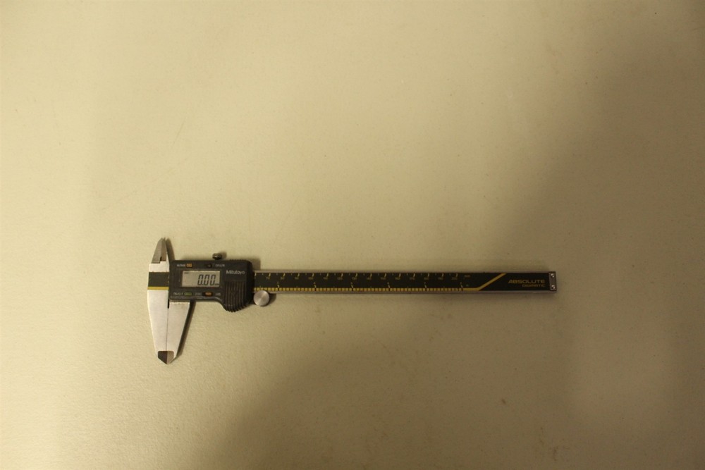 Vintage Caliper With LED Display Mitutoyo Absolute Digimatic Working