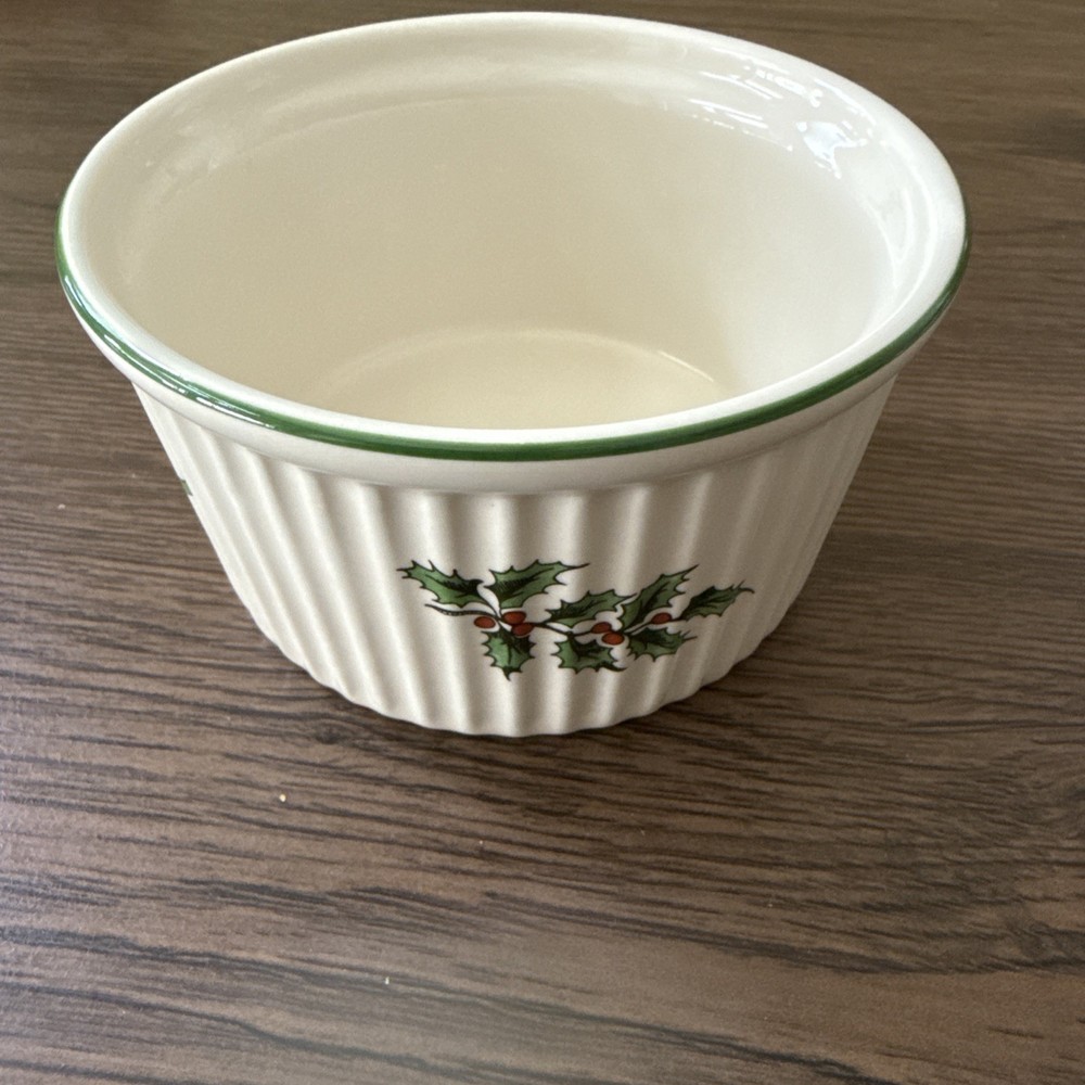 SPODE CHRISTMAS TREE Ramekin Oven to Table England 3 inch