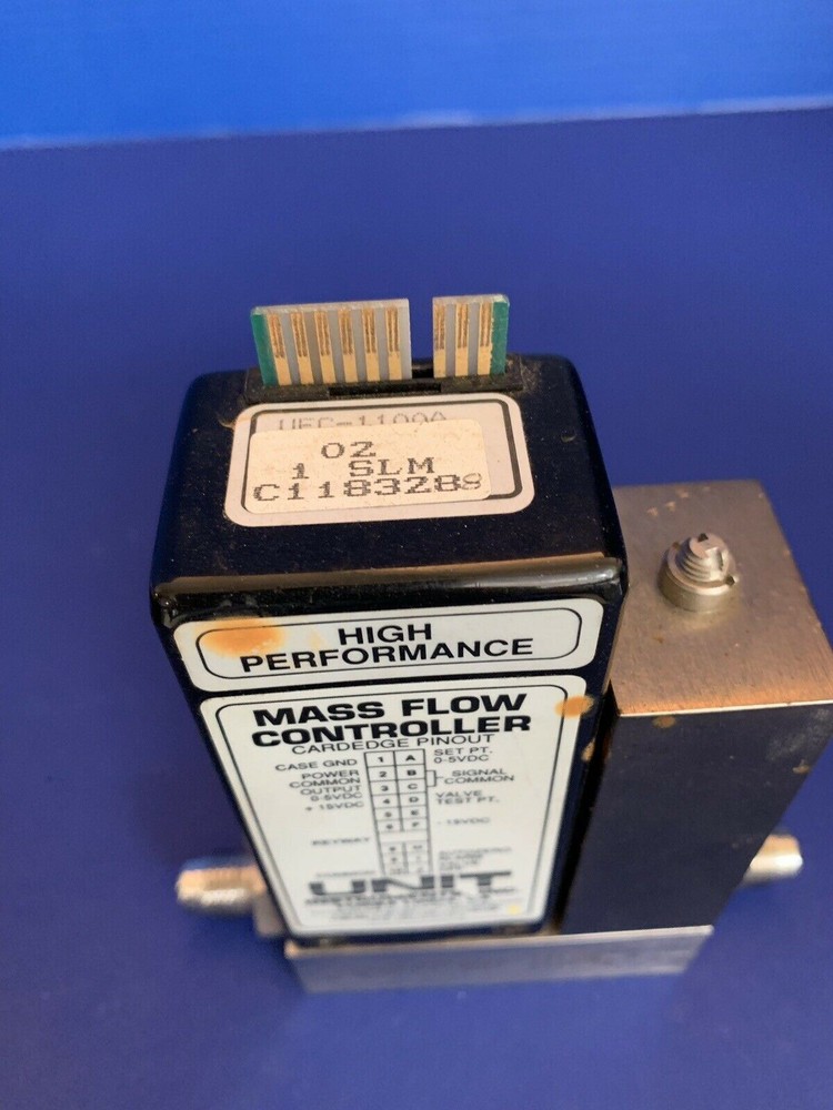 Unit UFC-1100A Mass Flow Controller MFC, O2, 1 SLM, Used