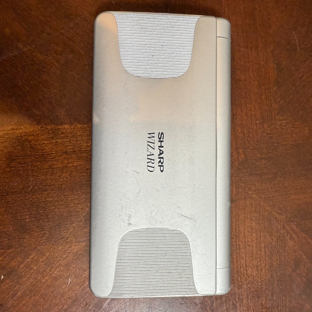 Vintage Sharp Wizard Oz-730 Electronic Organizer Pocket Computer w/cable