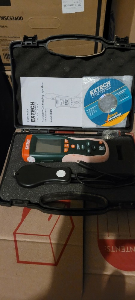 Extech Instruments HD450 Datalogging Light Meter W/ Light Sensor