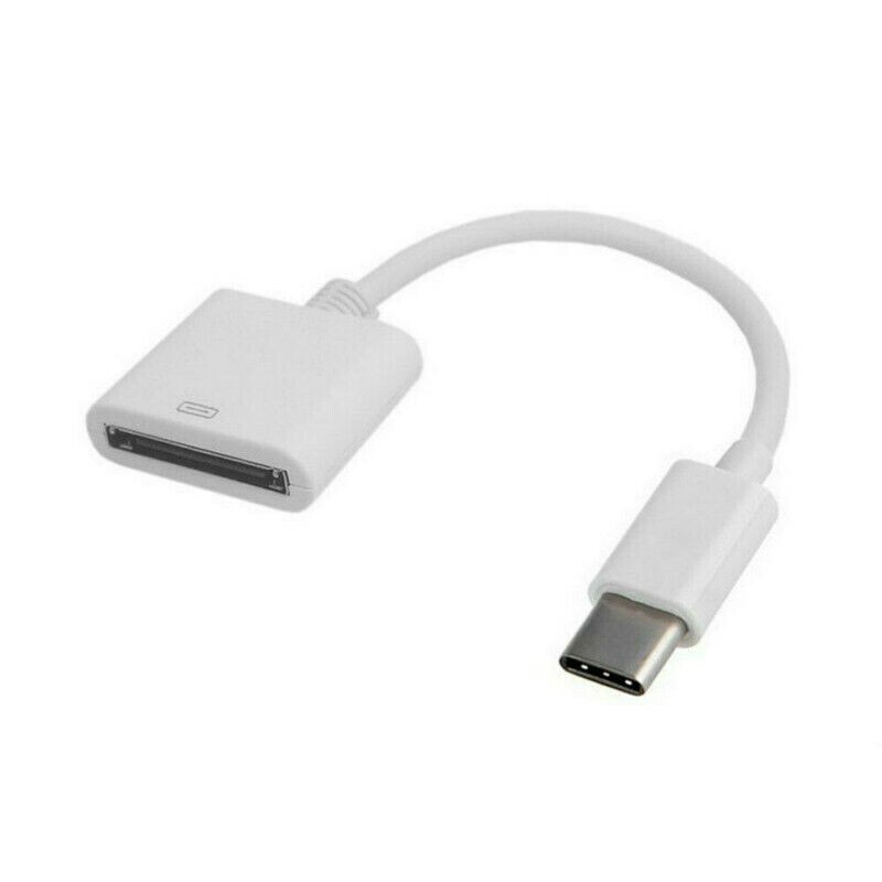 2PACK For Apple 30pin Female to USB 3.1 Type-C USB-C Sync Data Charging Adapter