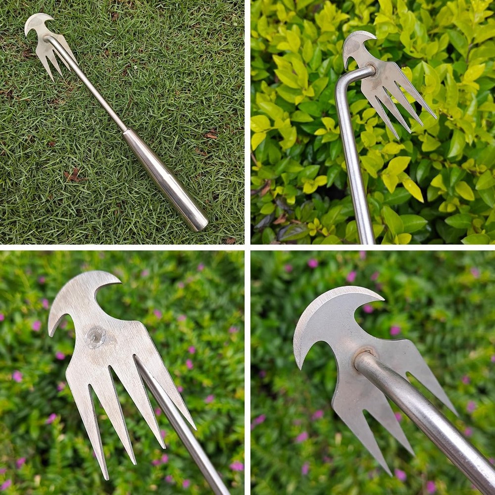 Weed Puller Tool, Weeding Tools Gardening ,Detachable Handle for Easy Carryin...