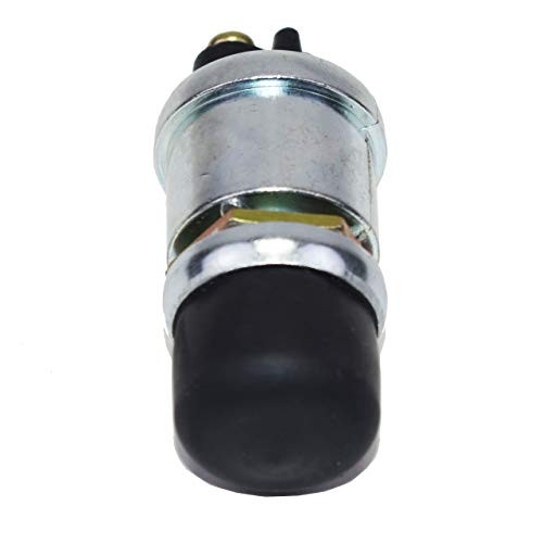 Momentary Push Button Switch - Neoprene Cap & Panel Mount Start Button in 5/8