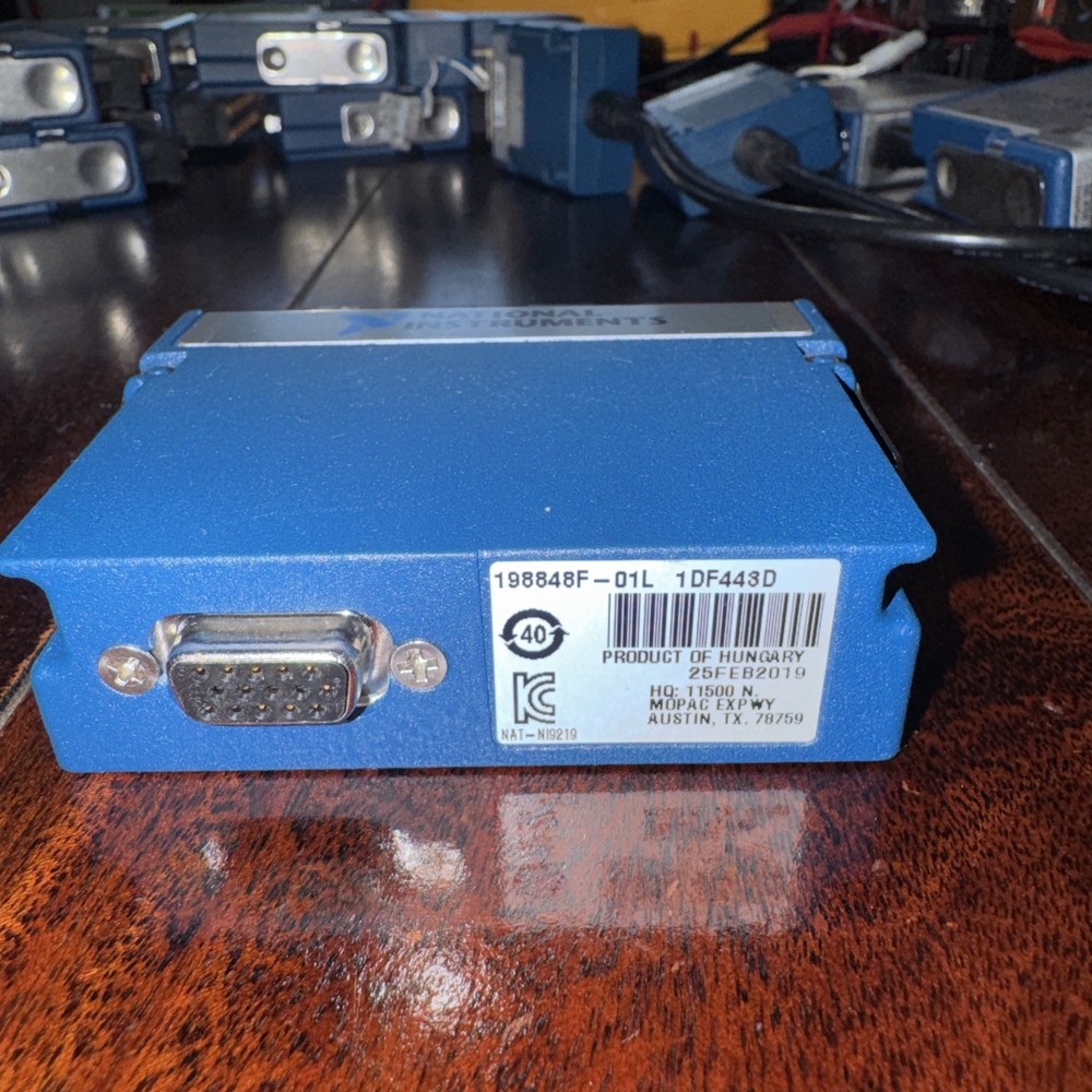 National Instruments NI 9219 4-Ch Universal Analog Input Excellent Working Con