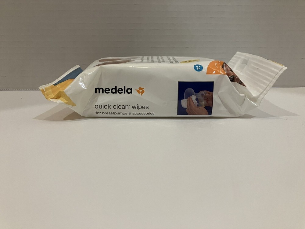 Medela Quick Clean Breastpump Accessory Wipes 24pcs/Pack