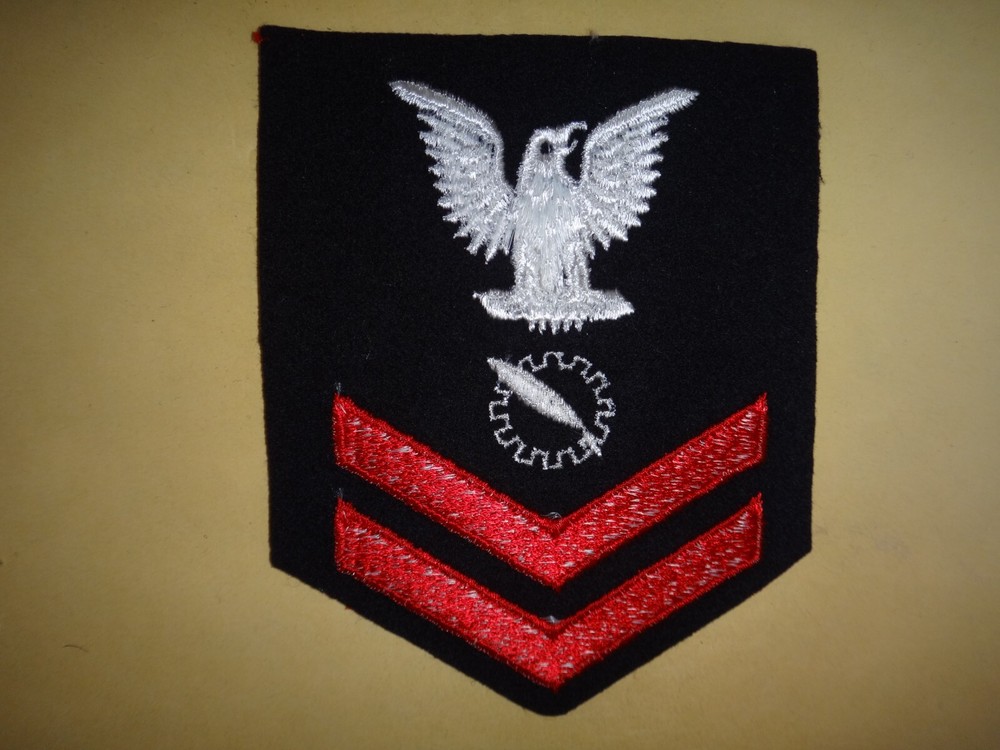US Navy Petty Officer 2nd Class PO2 DATA PROCESSING TECHNICIAN Large Chevron
