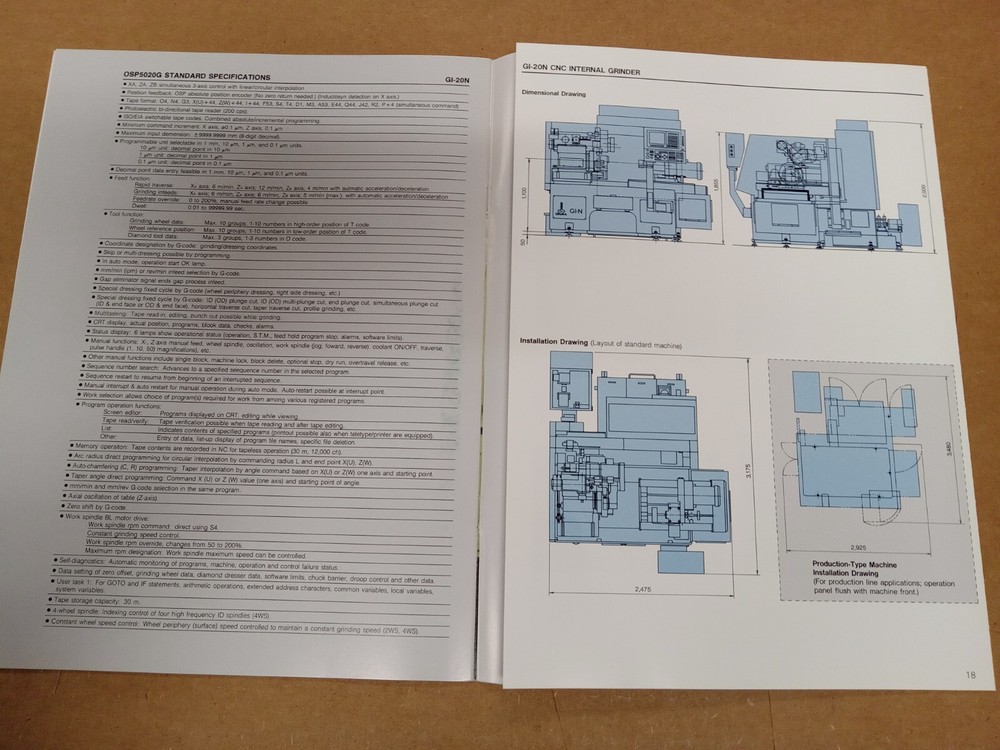 Okuma Grinder Brochures