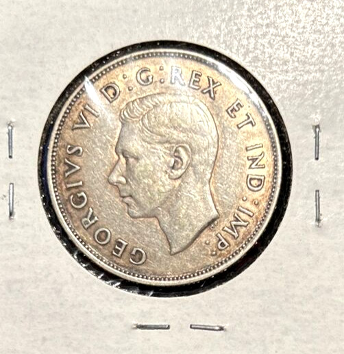 Canada 1938 half dollar KM 36 XF