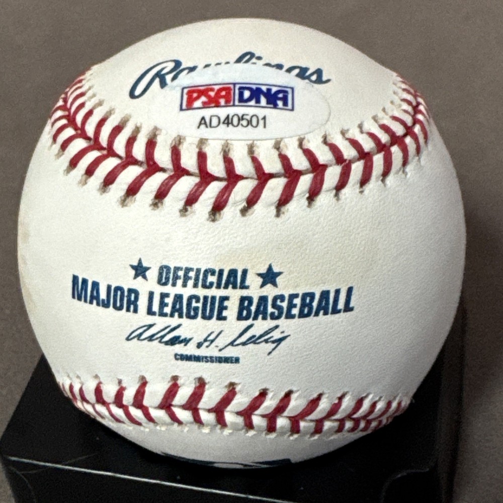 Jessica Simpson Signed Autograph Baseball PSA