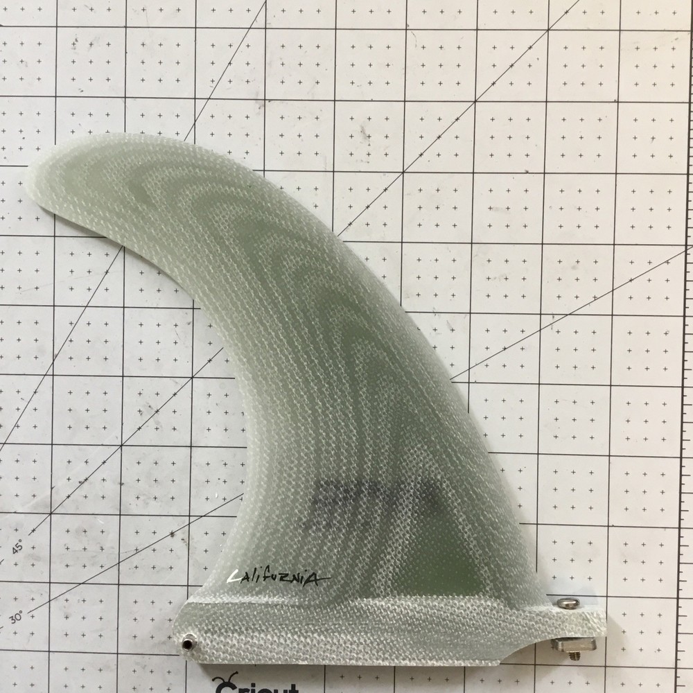 Rainbow surfboard fin 6.5” TK flex surf surfing New