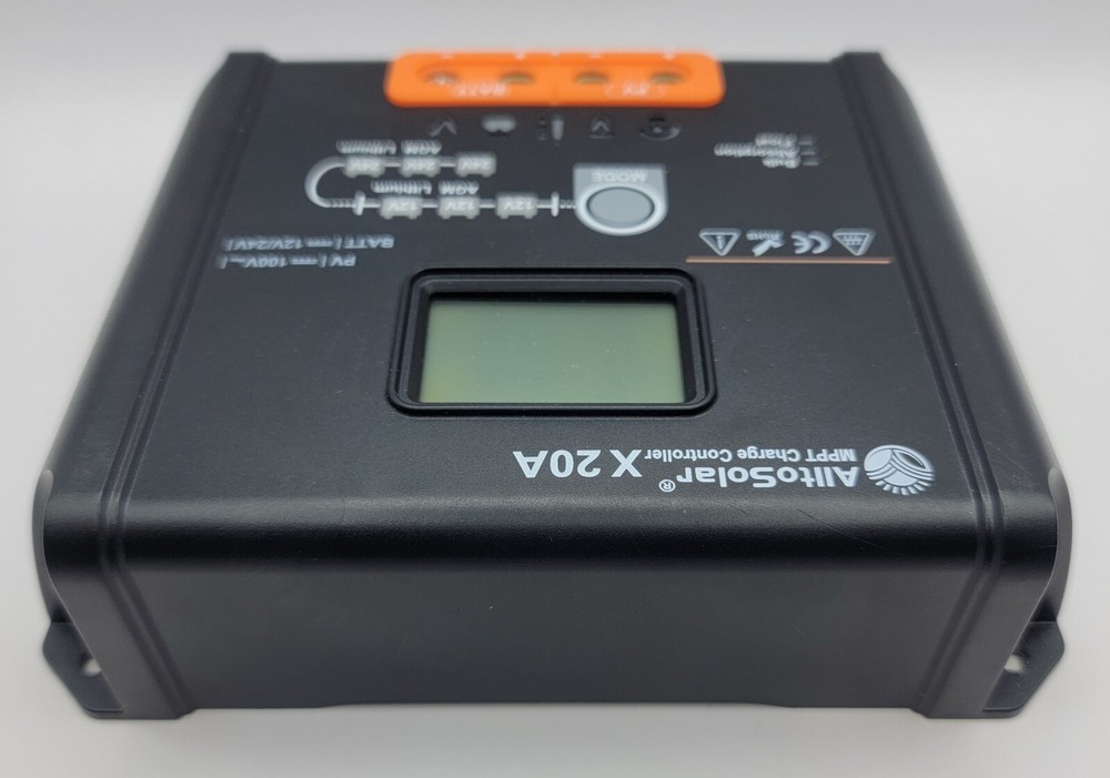 AlltoSolar 20A MPPT Solar Charge Controller 12V