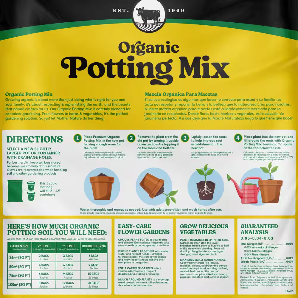 32 Qt. Organic Potting Mix