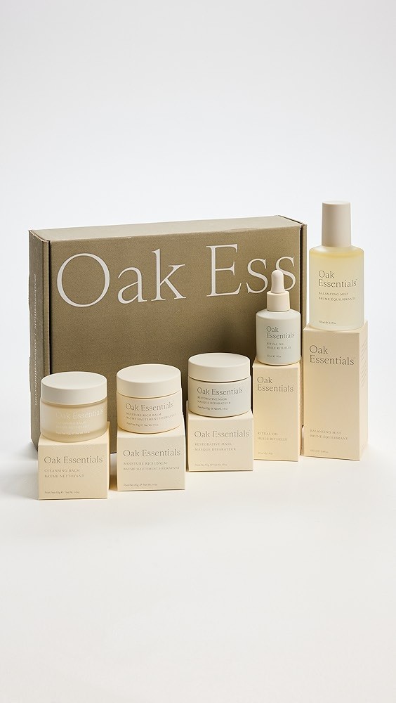 "The Routine" Gift Set by Oak Essentials. *BRAND NEW* $338 Value, $235 Retail