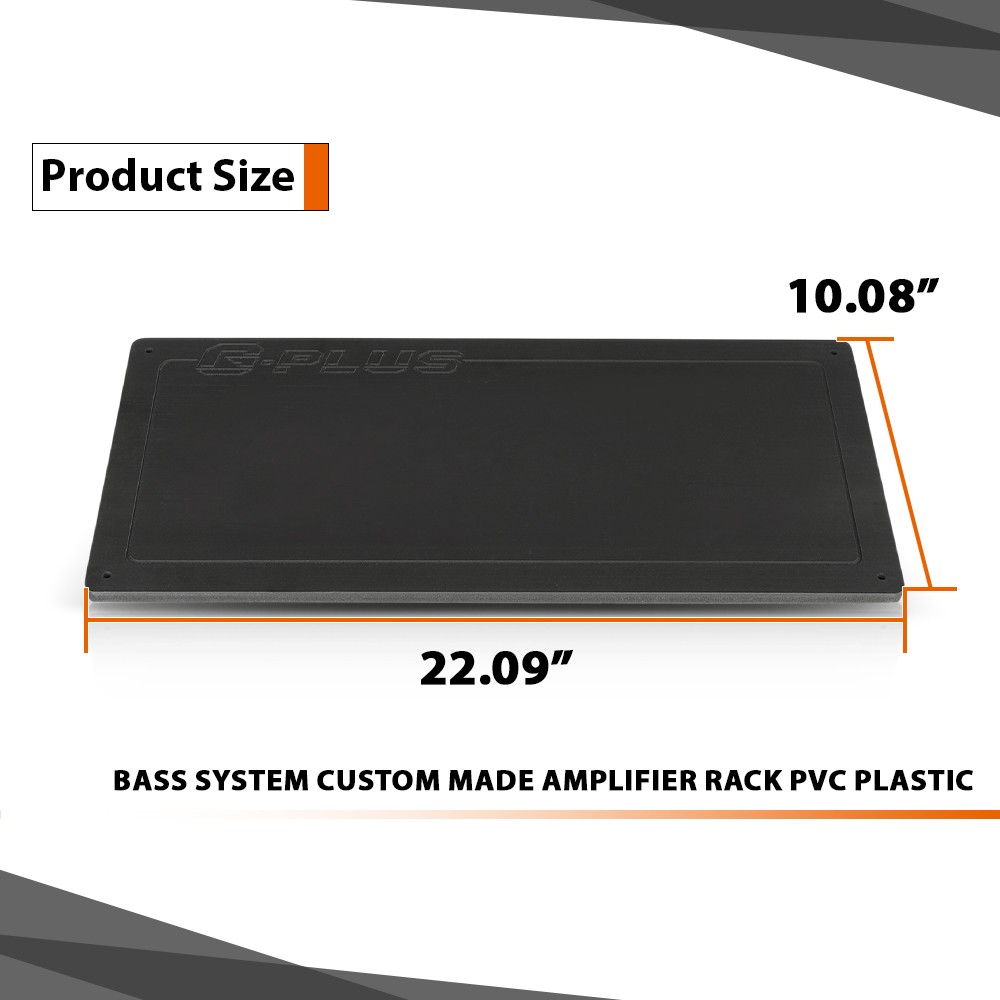 Custom-Made Bass System Amplifier Rack PVC Plastic 1/2