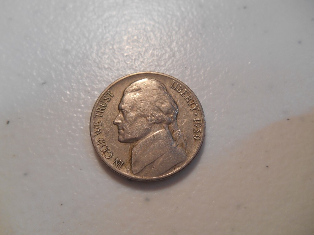 1939S Jefferson Nickel VF
