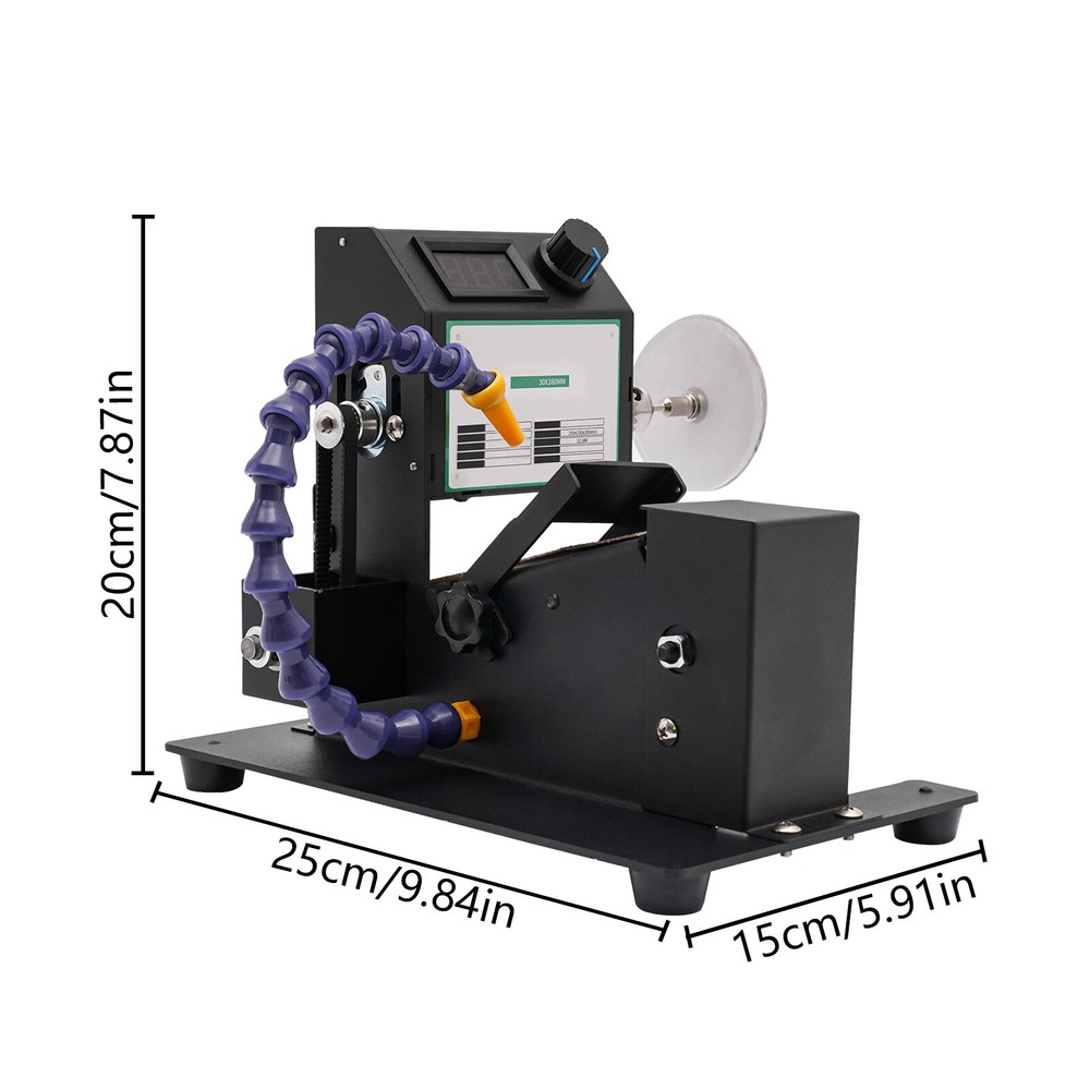 Desktop Mini Belt Sander Grinder Blade Sharpener Tool Table DIY Polishing Sander