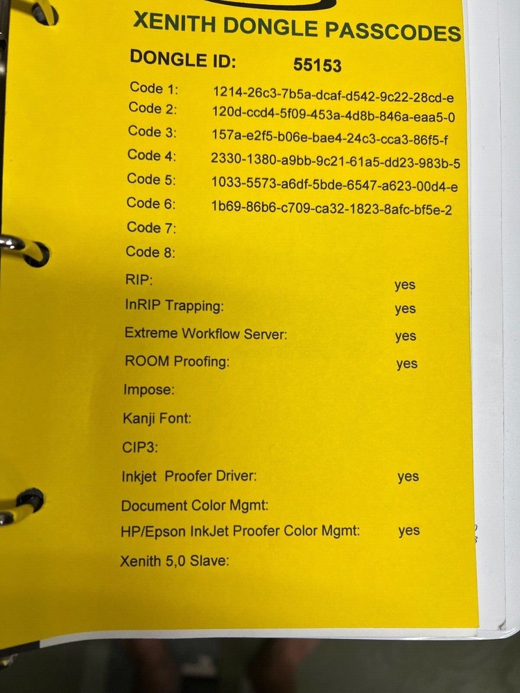 Xitron Zenith Workflow Rip