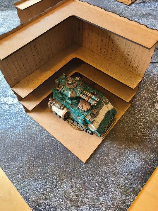 Wood Ruins Terrain Scenery Compatible With ITC