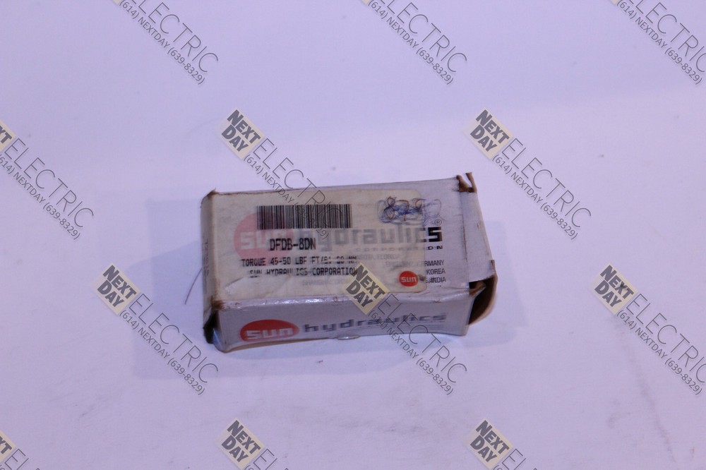 Sun, DFDB-8DN, Cartridge Valve Hydaulics