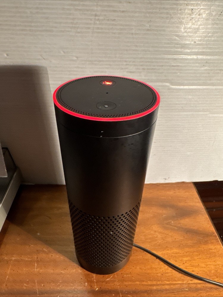 Amazon Echo SK705DI Smart Speaker 1st Generation & Power Supply TESTED Working