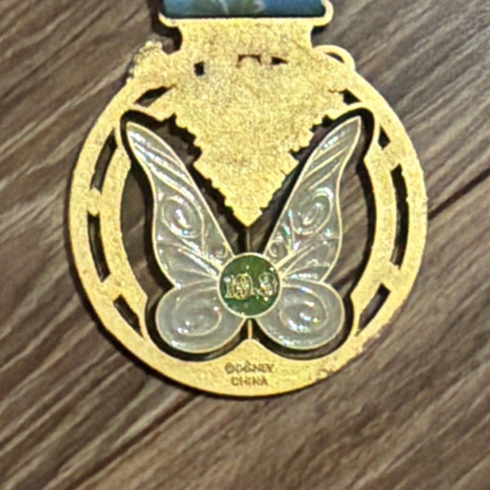 Disney Tinker Bell Pixie Dust Challenge 2017 Medal Collectible